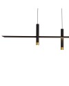 ESPARTA * LÁMPARA LED 30W - 3000K - NEGRO